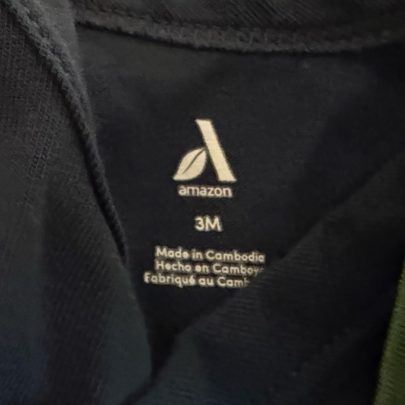 Amazon Basics Side Snap Short Sleeve Onesies - Pack of 3 - Picture 5 of 5